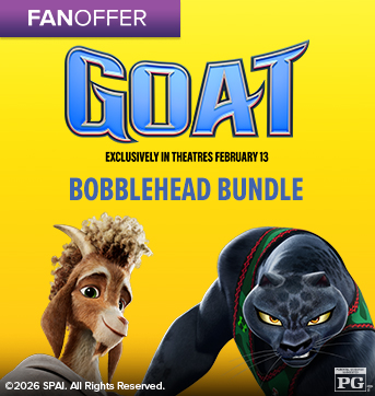 Get the GOAT Bobblehead Bundle!
