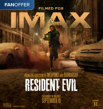 Special IMAX offer for Resident Evil!