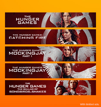 Catch up on all five Hunger Games films for free on Fandango stream