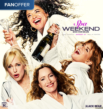 Gift with Spa Weekend ticket purchase!