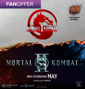 Gift with Mortal Kombat II ticket purchase!