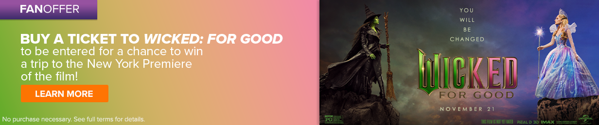 Buy a ticket to Wicked: For Good