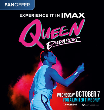 Special IMAX offer for Queen Budapest!