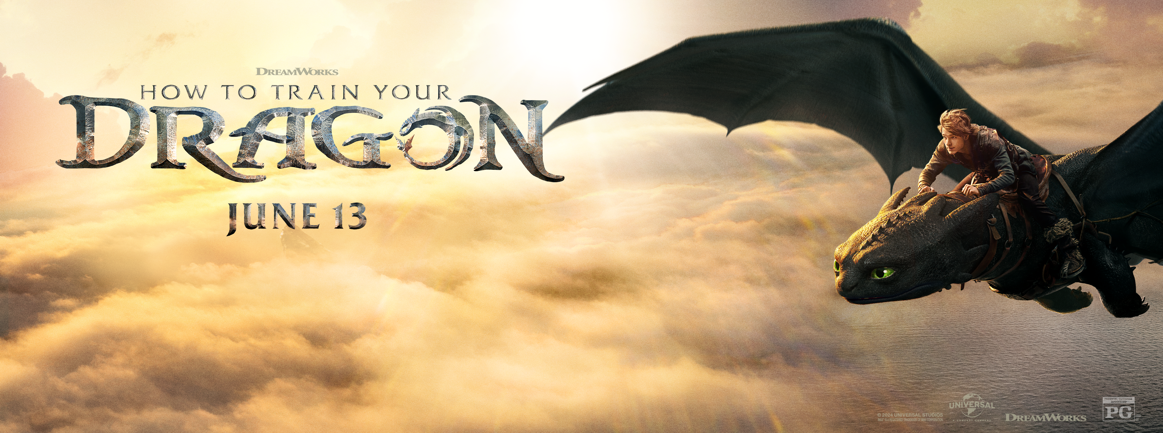 how to train your dragon poster image