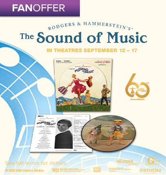 Save 20% off on The Sound of Music picture disc vinyl