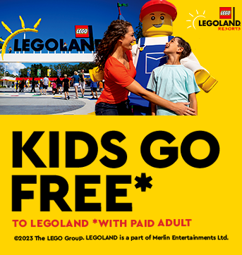 Kids Go FREE to LEGOLAND®