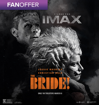 Upgrade 2 IMAX tickets on us for THE BRIDE!