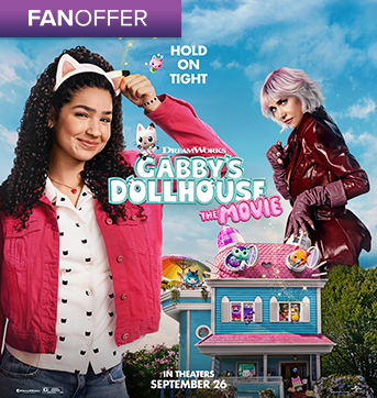 Buy a ticket to Gabby’s Dollhouse: The Movie