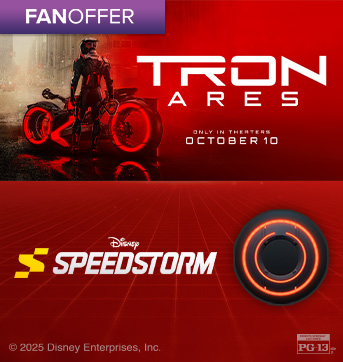 Get a TRON-themed Disney Speedstorm cosmetic item!