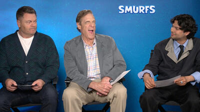 The 'Smurfs' Cast Get Crazy and Share Their Favorite Rihanna Secrets