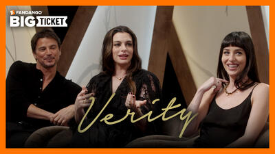 "Is This a Lovely Thing, or Sinister?" Anne Hathaway, Dakota Johnson & Josh Hartnett on Shooting 'Verity'