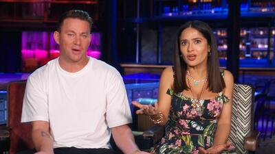 Channing Tatum and Salma Hayek Discuss Their On-Camera Chemistry and Magic Mike’s Final Dance