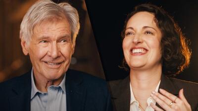Harrison Ford and Phoebe Waller-Bridge Talk The Return of Indiana Jones, New Villians, and De-Aging