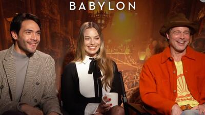 Brad Pitt, Margot Robbie, Diego Calva and the cast of ‘Babylon’ Talk About The WILD Opening Scene, Fighting Snakes, and Their Legacy in Hollywood
