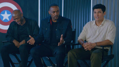 The 'Captain America: Brave New World' Cast on Seeing Red Hulk For The First Time