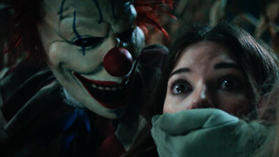 Clown in a Cornfield