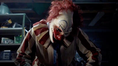 Clown in a Cornfield