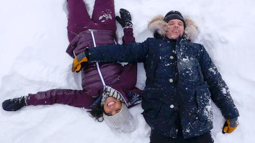 Movie3Some @ Sundance: SNOWBALL FIGHT!