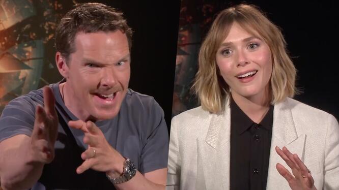 Benedict Cumberbatch and Elizabeth Olsen On The Future Of Their Characters in The MCU
