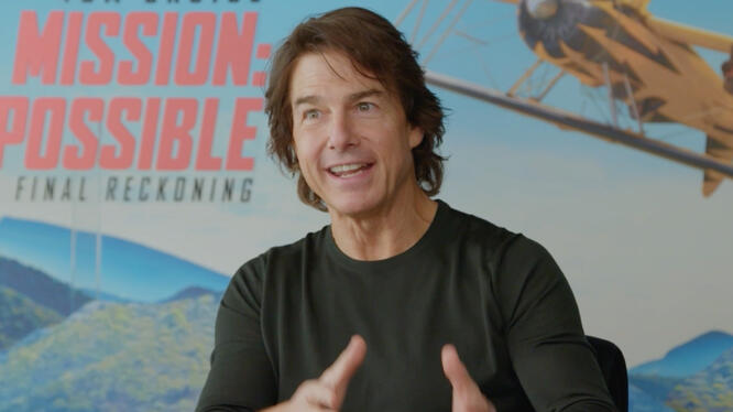 Tom Cruise on Continuing His Epic Stunts in 'Mission - Impossible: The Final Reckoning'