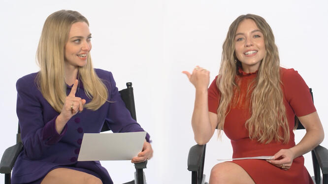Amanda Seyfried and Sydney Sweeney Interview Each Other About ‘The Housemaid’