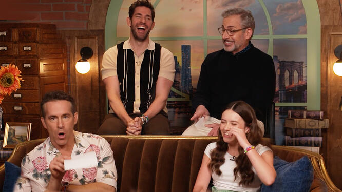 The ‘IF’ Cast on Group Therapy and the Process of Creating the Imaginary Friends