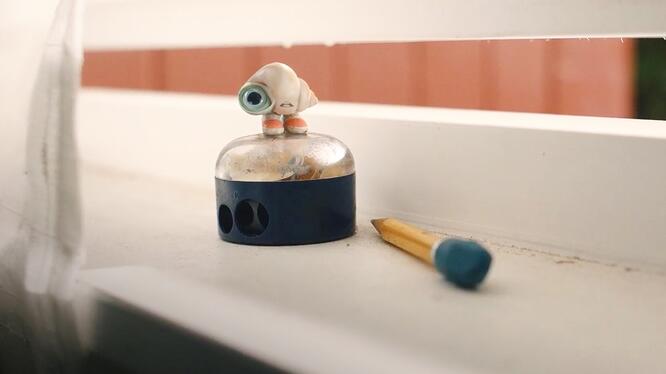 Marcel the Shell with Shoes On