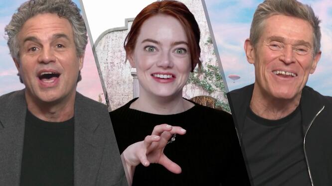 ‘Poor Things’ Cast Spill Behind The Scenes Secrets, Oscar Isaacs On-Set Visit, & More