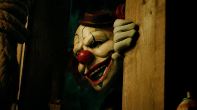Clown in a Cornfield