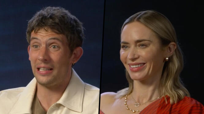 “I Was Shaking... Out of Breath” Emily Blunt & Josh O'Connor on ‘Disclosure Day’