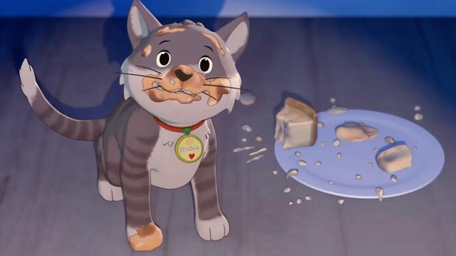 Conni and the Cat