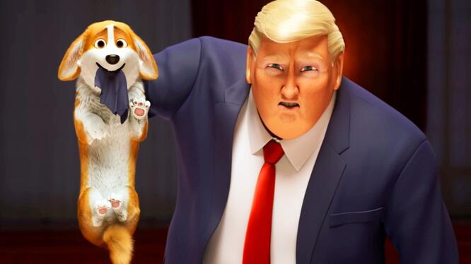 The Queen's Corgi: Trailer 1