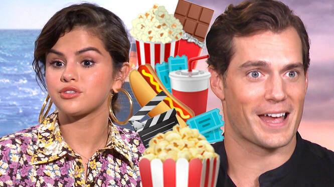 How Celebrities Go to the Movies