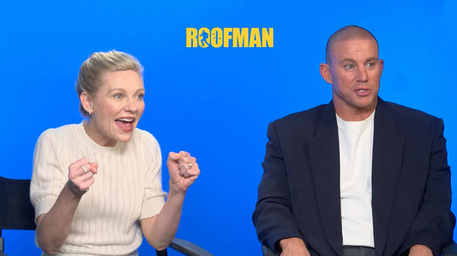 Channing Tatum and Kirsten Dunst on Filming in a 'Toys R Us'