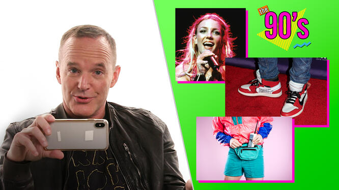 Clark Gregg Schools You on 90s Trends