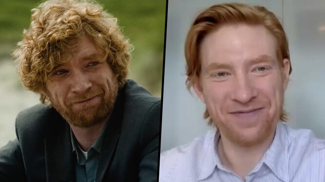 "Big Physical Comedy to Very Heartfelt" Domhnall Gleeson on the Unique Tone of 'The Incomer'