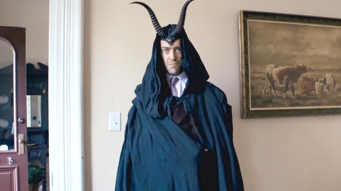 Hail Satan?