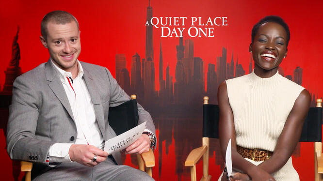 'A Quiet Place: Day One' Cast Shares the Formula to Having a Perfect Scared Face