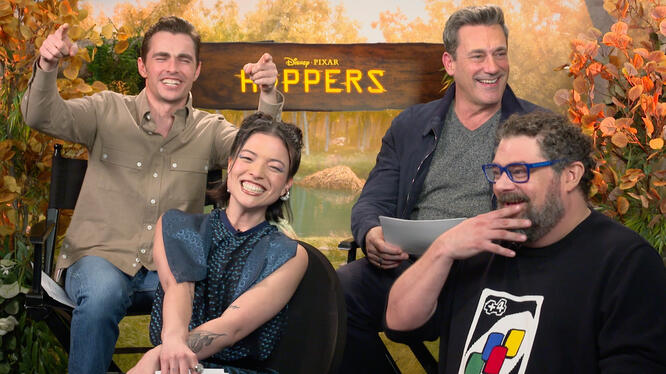 The Cast of 'Hoppers' on Their "Pond Rules" of Life