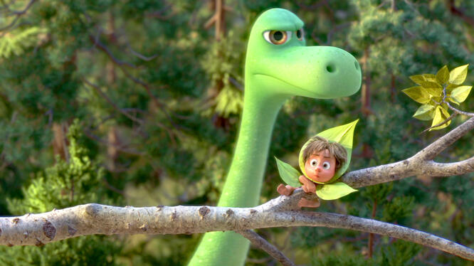 The Good Dinosaur: Deleted Scene - Hide and Seek