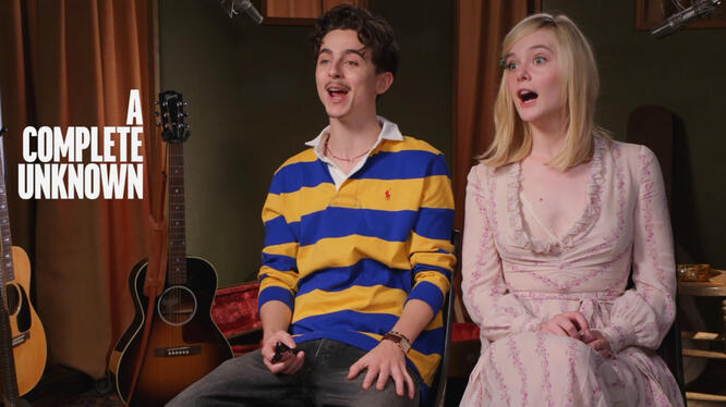 The ‘A Complete Unknown’ Cast's Shocking First Reactions to Seeing Themselves as Their Characters