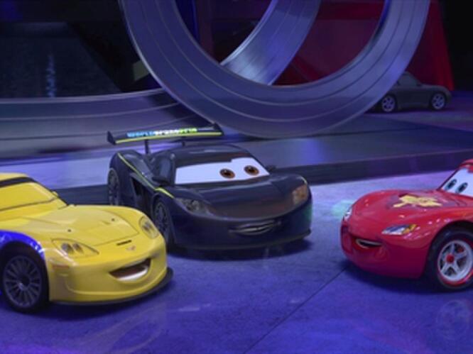 Exclusive: Cars 2 - Hamilton Gorvette Cameos