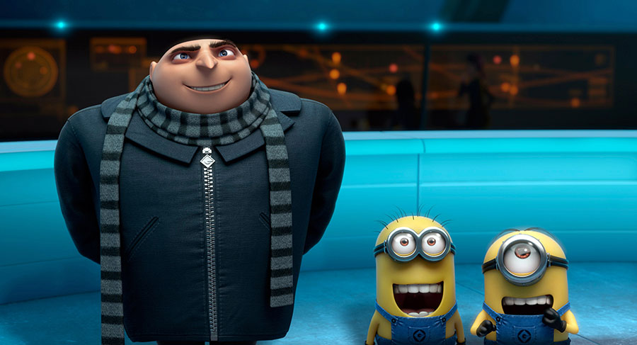 Gru with Minions