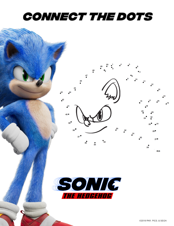 check out these 'sonic the hedgehog' activity sheets  fandango