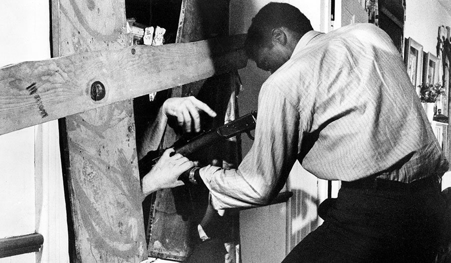 Duane Jones in Night of the Living Dead