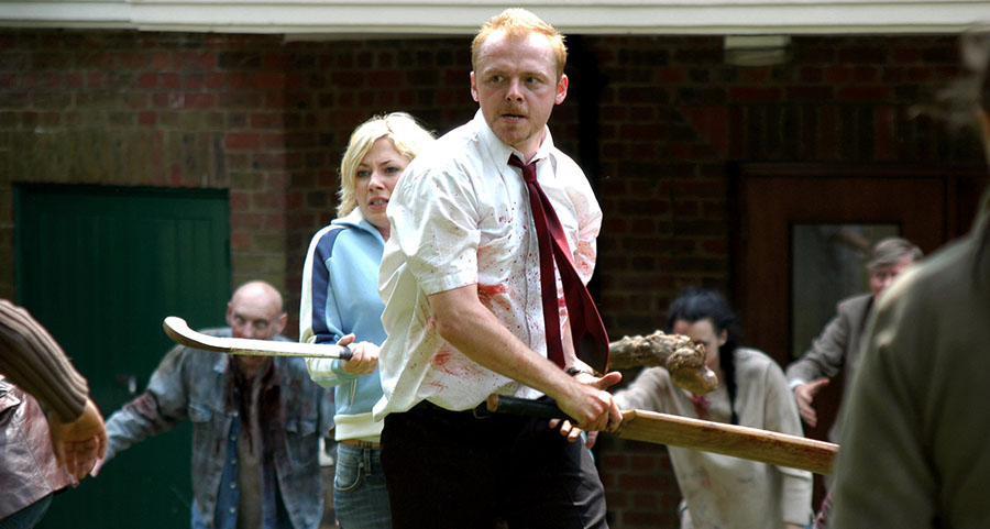 Simon Pegg in Shaun of the Dead