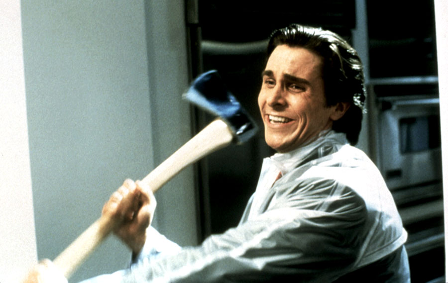 Christian Bale in American Psycho