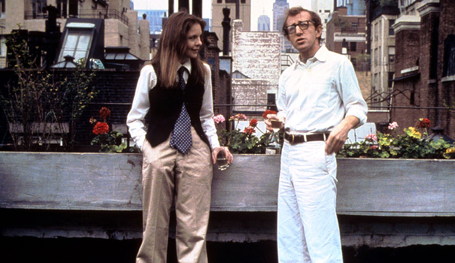 Diane Keaton and Woody Allen in Annie Hall