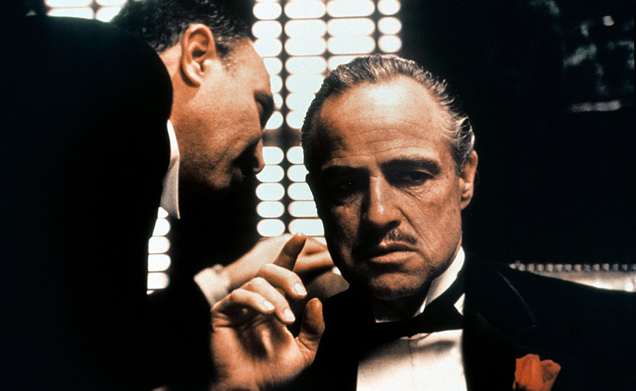 Marlon Brando in The Godfather