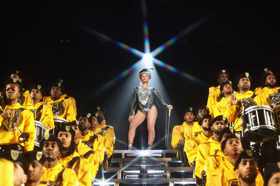 Beyonce in Homecoming: A Film By Beyonce